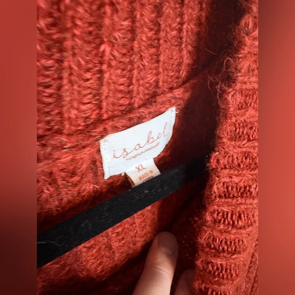 Isabel Maternity by Ingrid & Isabel Cozy High Neck Sweater | Size XL - Picture 6 of 10
